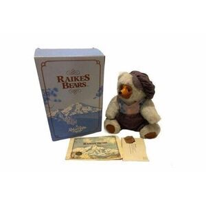 Robert Raikes 1986 Arnold Bear Limited Edition Raikes Bear With Certificate